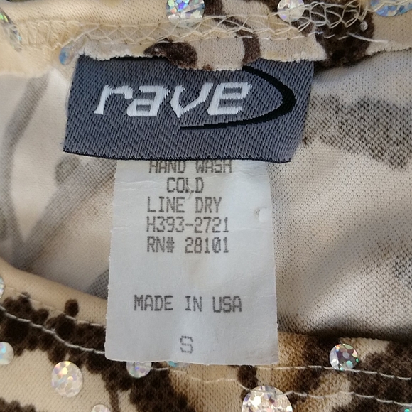 Rave Sparkle Dots & Swirls of Design Top - Picture 6 of 7